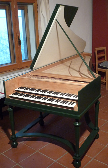 Zell Double Manual Harpsichord