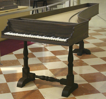 Cristofori Ebony Harpsichord