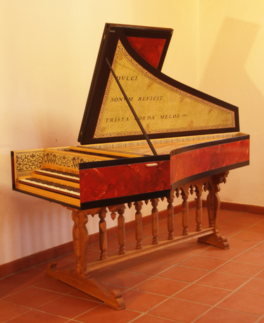 Ruckers Double Manual Harpsichord